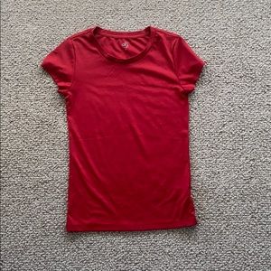 Alo dryfit red tshirt